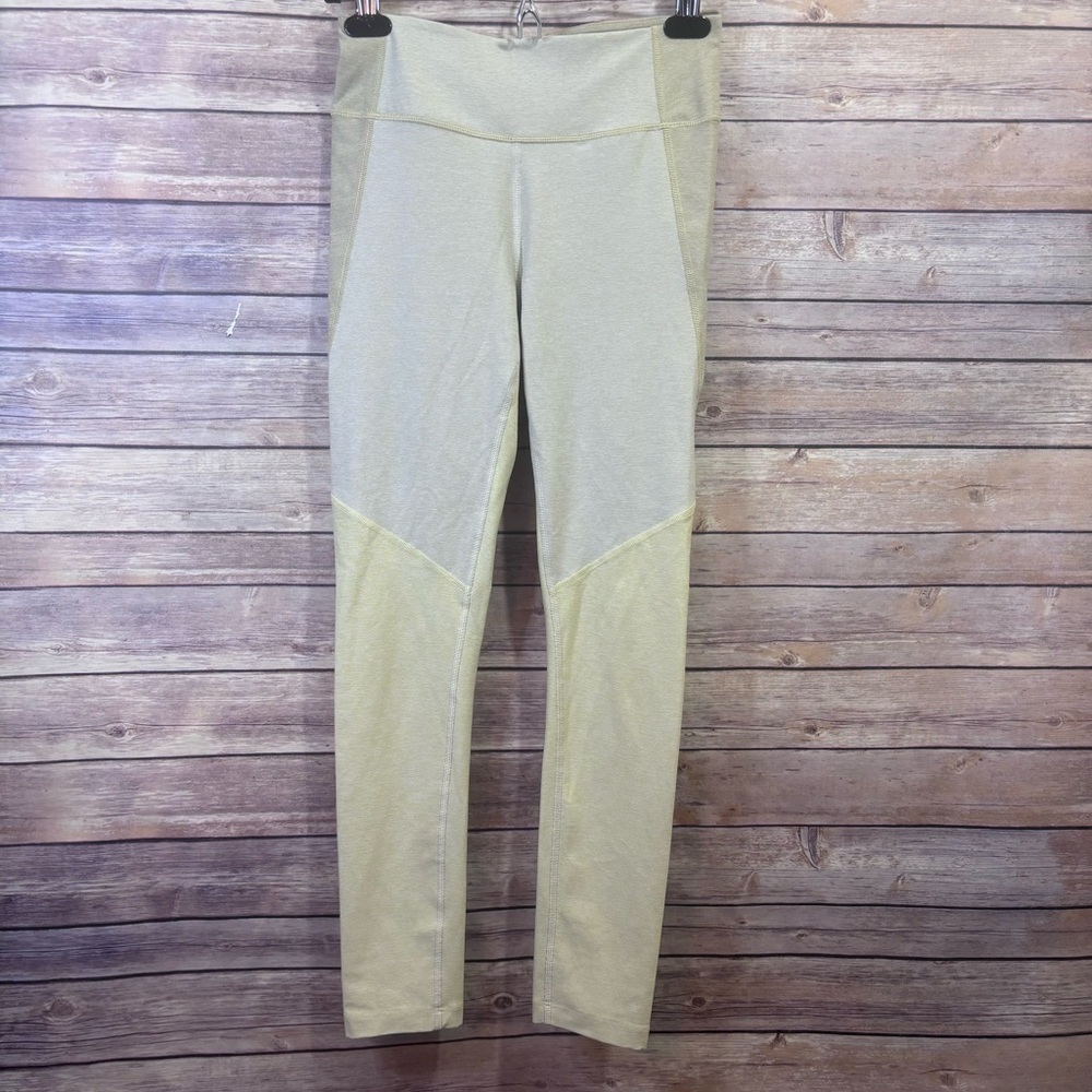 Outdoor Voices leggings Yellow Tan Size Small